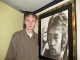 Koos with a photo of John Lennon
